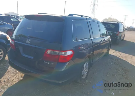 2005 Honda Odyssey Ex z USA, uszkodzony, nr VIN 5FNRL38425B103825